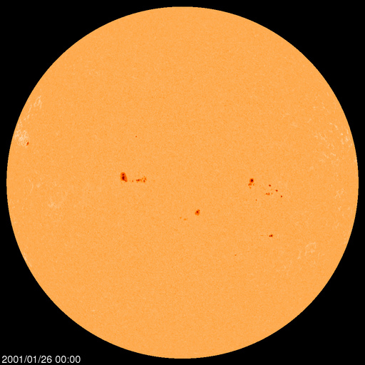 Sunspot regions