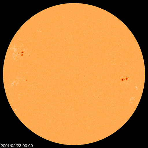 Sunspot regions