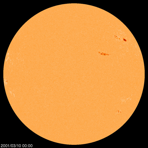 Sunspot regions