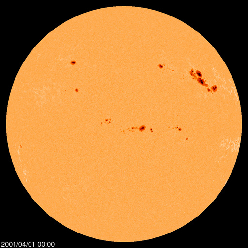 Sunspot regions