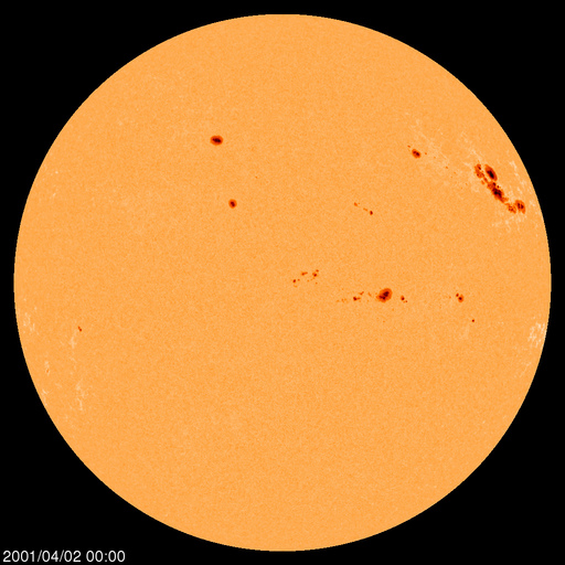 Sunspot regions