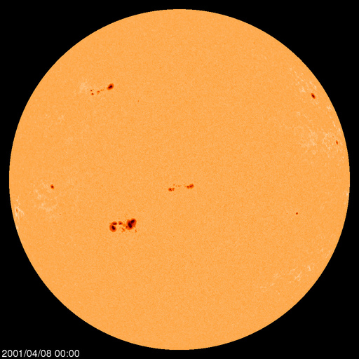 Sunspot regions