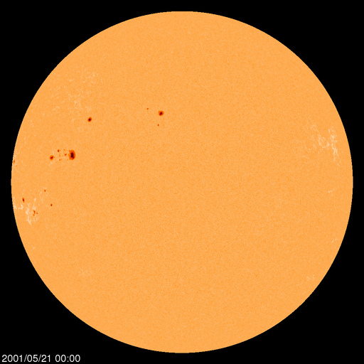 Sunspot regions