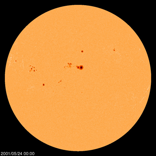 Sunspot regions