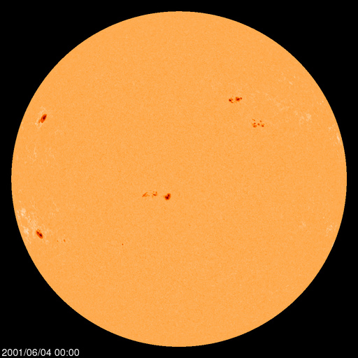 Sunspot regions