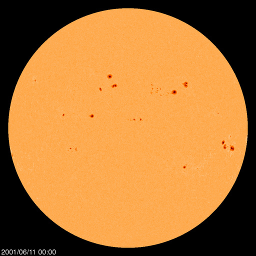 Sunspot regions