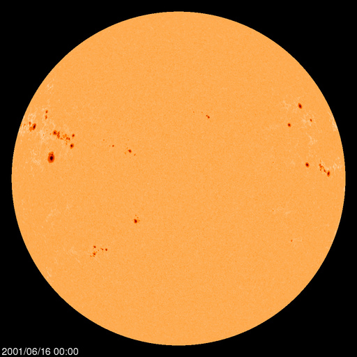 Sunspot regions