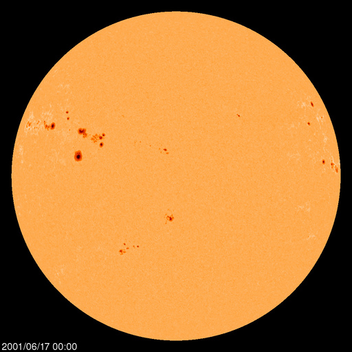 Sunspot regions