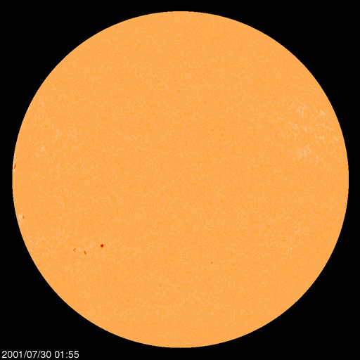 Sunspot regions