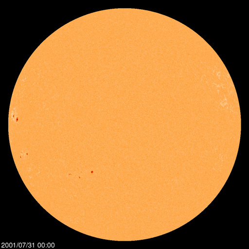 Sunspot regions