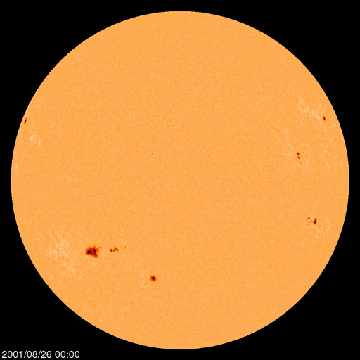 Sunspot regions