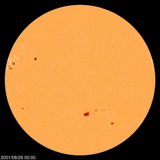 Sunspot regions