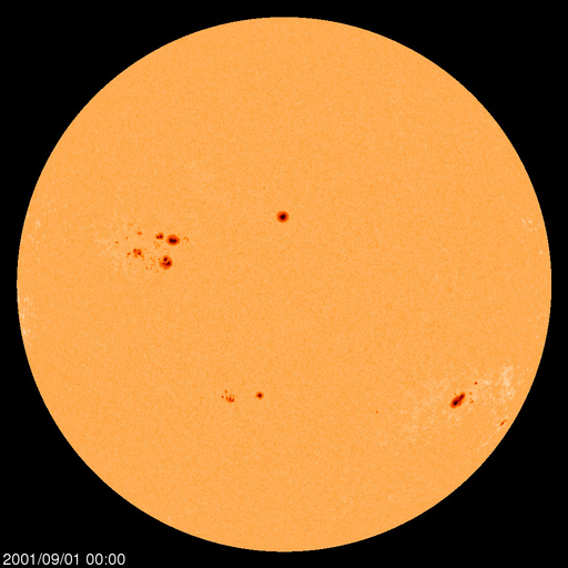 Sunspot regions