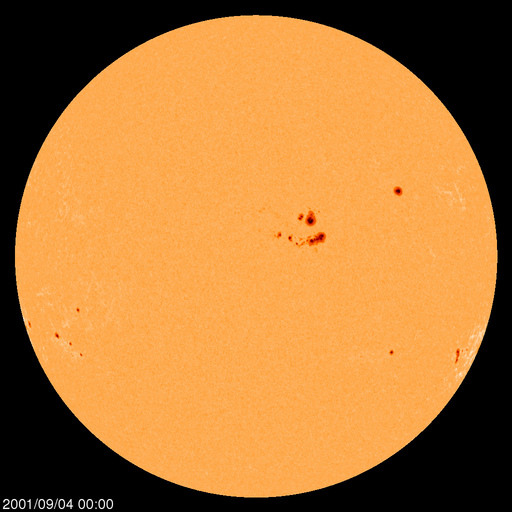 Sunspot regions