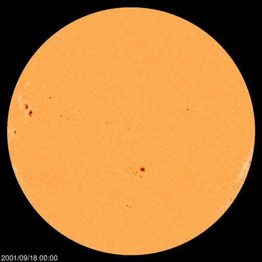 Sunspot regions