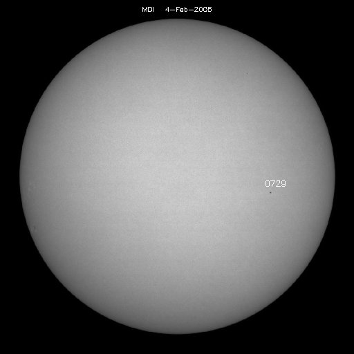 Sunspot regions