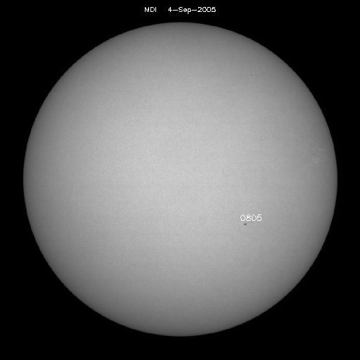 Sunspot regions