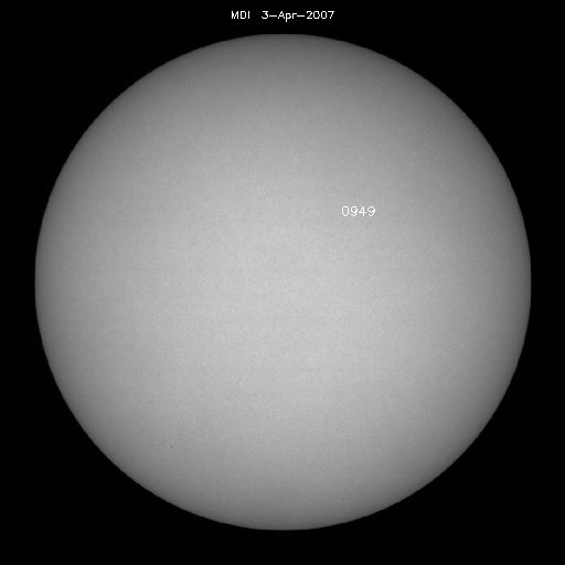 Sunspot regions