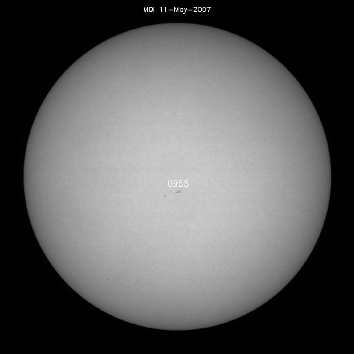 Sunspot regions