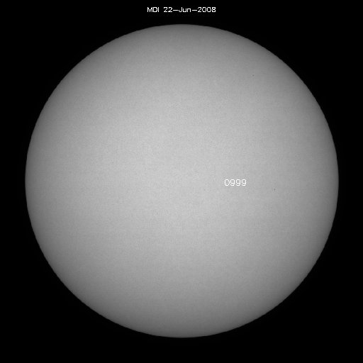 Sunspot regions