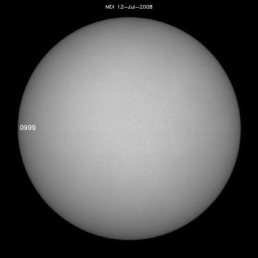 Sunspot regions