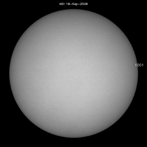 Sunspot regions