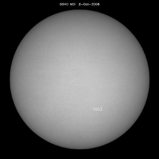 Sunspot regions