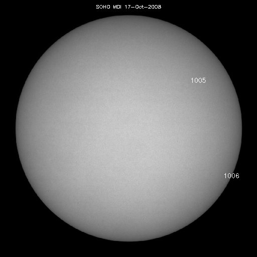 Sunspot regions