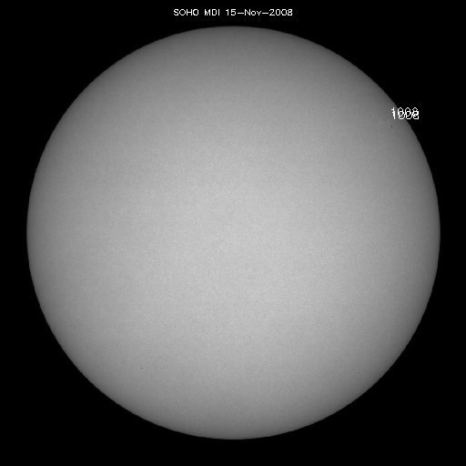 Sunspot regions