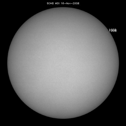 Sunspot regions