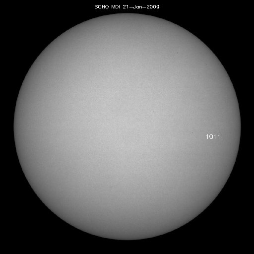 Sunspot regions