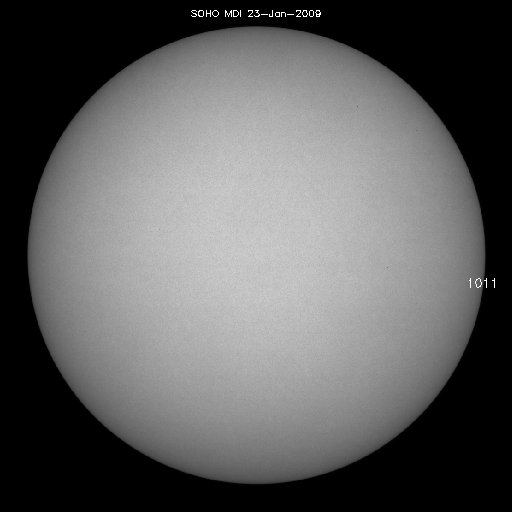 Sunspot regions