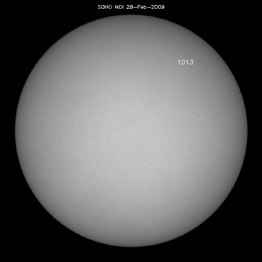 Sunspot regions