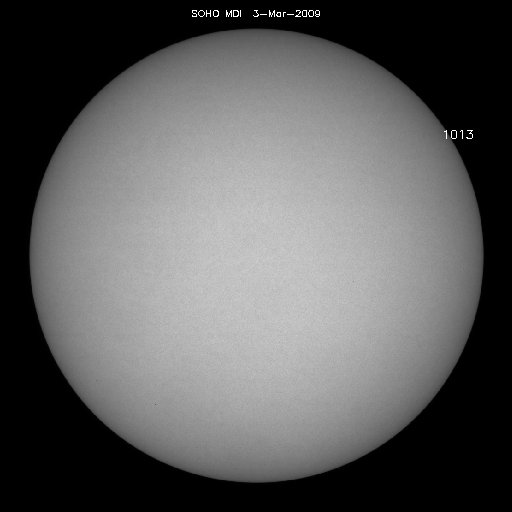 Sunspot regions