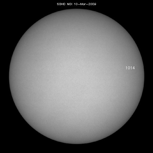 Sunspot regions