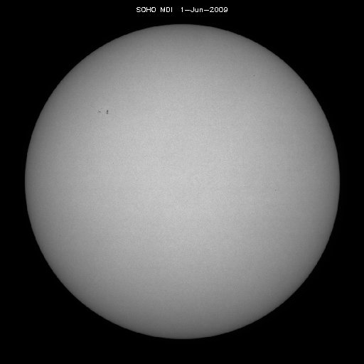 Sunspot regions