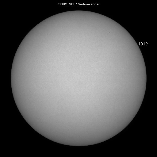 Sunspot regions