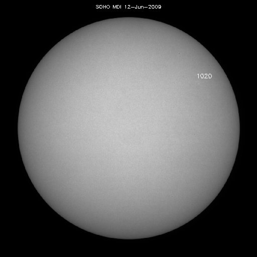 Sunspot regions