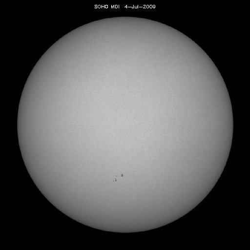 Sunspot regions