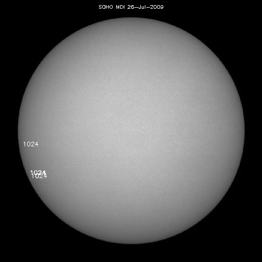 Sunspot regions