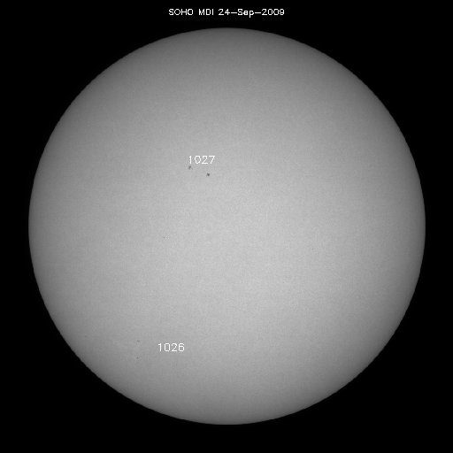 Sunspot regions