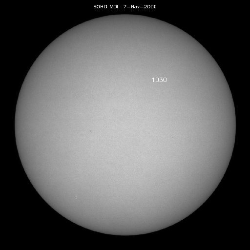 Sunspot regions