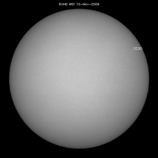 Sunspot regions