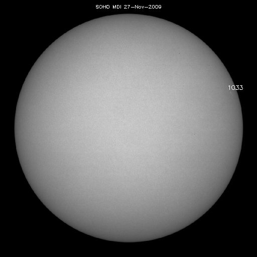 Sunspot regions