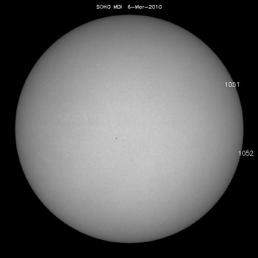 Sunspot regions