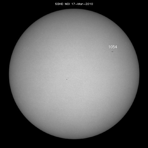 Sunspot regions