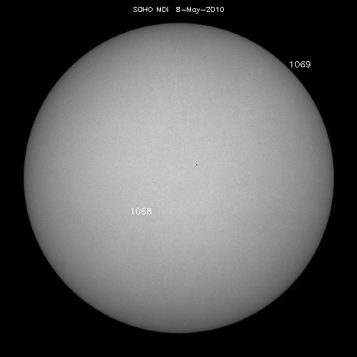 Sunspot regions