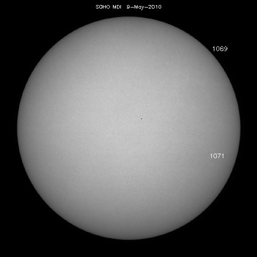 Sunspot regions