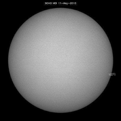 Sunspot regions