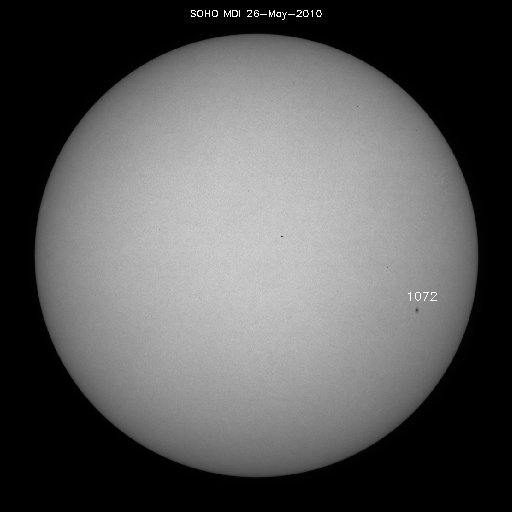 Sunspot regions